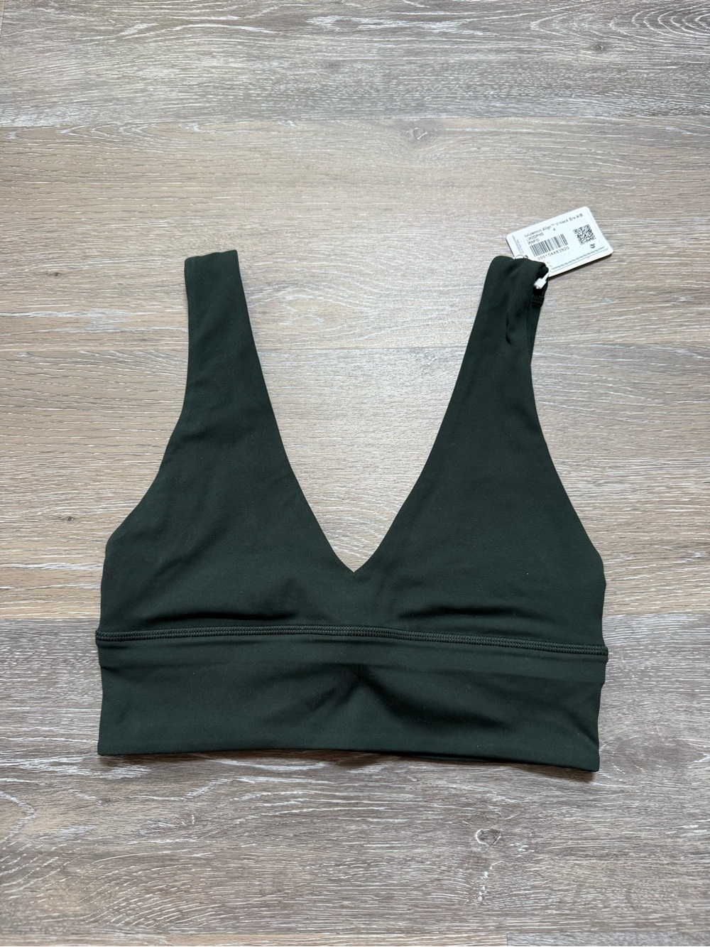 Lululemon Align V-Neck Sports Bra - Rainforest Green